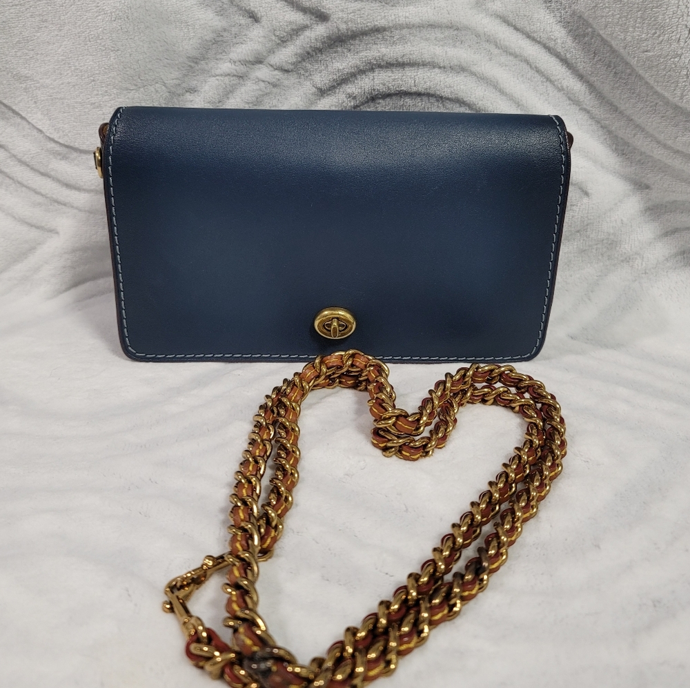 ❌SOLD❌ Coach 1941 Dark Denim Dinky DK-20215